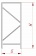 Рама для стеллажа Lager H=2000, G=500