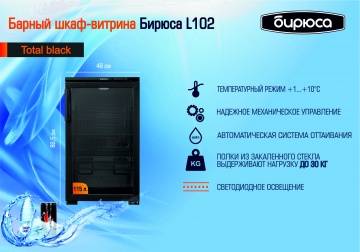 Холодильный шкаф Бирюса L102