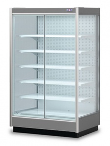 Горка среднетемпературная BRENTA SG D2H2 125 (с дверями из закаленного стекла)