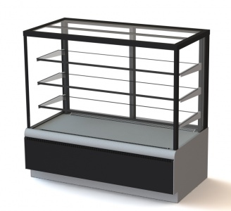 Нейтральная витрина Carboma Cube KC70 N 0,9-1 LIGHT 9006-9005 (ТЕХНО)