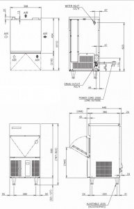 Льдогенератор Hoshizaki IM30CNE25 