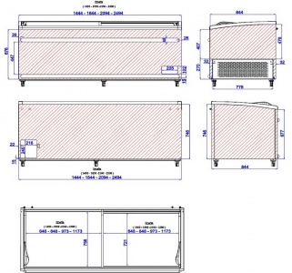 Ларь-бонета Ugur UMD 1850 GB D DF IZMIR