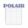 Полка решет. 595Х460 (ленточная поперечина 3х10-2шт.) ПЭП RAL-9003 (бел.) для Polair