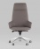 Кресло офисное TopChairs Bow серый