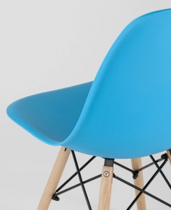 Стул барный Eames Style DSW бирюзовый x4