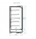 Охлаждаемый стеллаж Italfrigo Rimini H10 DG BOX 1250 Д (гастрономическая)