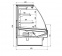 Полувертикальная горка Brandford Aurora Top Light 375