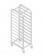 Тележка-шпилька для гастроемкостей GN1/1 ТШГп Profi Inox 385х560х1800/12